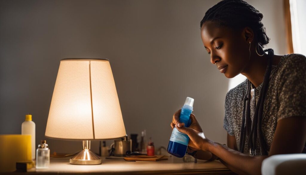 lampen onderhouden en schoonmaken