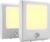 2 x stopcontact lampje met bewegingssensor – plugin ledlamp – Nachtlampje – warm licht – dimbaar