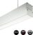 2X Hangende LED lichtbalk 60 cm – Koppelbaar – Helder witte lichtkleur 4000K – Incl. Ophangset 1 meter – 18W – Linear