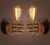 2x Vuist wandlamp links en rechts | Vintage industrieel hand retro wandlamp | E27 Edison fitting | Geschikt voor gang, keuken, slaapkamer, | Muurverlichting | Retro decoratie |…