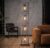 4L Cubic towerStaande lamp – excl led lampen – E27 – Grijs