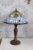 59 cm hoge Tiffany Design Lamp met veel lichte kleuren