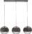 AnLi Style Hanglamp 3x bol waterhyacint