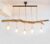 Apesso Houten Hanglamp (120cm Breed) Incl 3 LED spiraal lampen