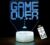 APO Electronics® – Game Over RGB Lamp – Met Afstandsbediening – Multicolor – Crack Light