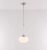 ArtDeco hanglamp opaalglas ⌀ 30 – schoollamp jaren 20 jaren 30