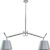 Artemide Tolomeo Due Bracci hanglamp Ø 36 cm satijngrijs