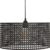 Atmosphera Design metalen hanglamp D38 zwart lamp