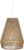 Atmosphera Hanglamp Palm Natuur – Lamp – Dia 34 cm – Jute – Caramel bruin