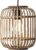 Brilliant Woodrow – Hanglamp – E27 max 1x40W – Lichtbruin