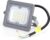 Buitenlamp grijs | LED bouwlamp 10W=90W schijnwerper | koelwit 4000K – 90° lichthoek | waterdicht IP65