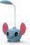 Bureaulamp – Lilo & Stitch – LED-Bureaulamp – Opvouwbaar – USB oplaadbaar – 360° Instelhoek – 12×7.6×22cm – blauw