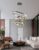 Chandelix – Luxe Hanglamp Zilver Chroom – 3 Ringen – met Afstandsbediening en App – Dimbaar – 3 lichts – In hoogte verstelbaar – Industrieel – Eetkamer – Keuken – Woonkamer -…