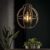 Crea Hanglamp Eetkamer globo / Oud zilver – Industrieel hanglampen – industriële Design Plafond lamp