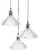 CURONE – Hanglamp – Transparant – Glas