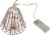 Decoratie Hanglamp – Glas – Roze Goud – Ø 12 cm