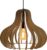 Decospace Berlin Timber Glow DE-001 Hanglamp houten lamellen 45 x 56 cm met dimbare LED-filament lamp