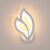 Delaveek-Magnolia Petal LED Wandlamp – 13W – Wit -3000K Warm Wit Licht -Metaal