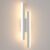 Delaveek-Moderne LED Binnen Wandlamp-16W 3000K Warm Wit- ijzer & Aluminium