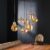 DePauwWonen – Hanglamp Lenny – 7L – E27 Fitting – Hanglampen Eetkamer, Woonkamer, Industrieel, Plafondlamp, Slaapkamer, Designlamp voor Binnen – Glas | Kristal, Metaal | IJzer