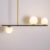 Design hanglamp Danny, 3-lichts – melkwit