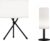 Designer Set LED Tafellampen staand – Oplaadbaar en draadloos – Binnen en buiten – Combi wit