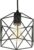 Diamond Star Industrieel Draad Design – Hanglamp – Ø 20 cm – Zwart