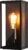 DMQ Buitenlamp Boston – IP44 Wandlamp Zwart Industrieel met Glas – E27