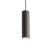 DMQ Hanglamp Tube Industrieel Beton – Ø 7cm – GU10 – Donkergrijs Sandstone Black