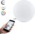 EGLO connect.z Monterolo-Z Smart Vloerlamp Buiten- E27 – Ø 39 cm – Wit – Instelbaar RGB & wit licht – Dimbaar – Zigbee