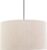 EGLO Feniglia Hanglamp – E27 – Ø 38 cm – Beige/Zwart – Linnen