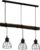 EGLO Horningtops – Hanglamp – E27 – 76 cm – Zwart