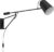 EGLO Loreto 1 Wandlamp – E27 – 35 cm – Zwart/Wit