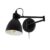 EGLO San Peri Wandlamp – E27 – 30 cm – Zwart