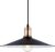 EGLO Vintage Bridport – Hanglamp – 1 Lichts – Ø360 mm. – Zwart – Koper