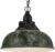 EGLO Vintage Grantham 1 – Hanglamp – 1 Lichts – Groen-Antiek, Zwart