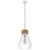 EGLO Vintage – Hanglamp – 1 Lichts – Chroom – Helder Glas