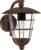 EGLO Vintage Pulfero 1 – Buitenverlichting – Wandlamp – 1 Lichts – Bruin