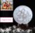 Eigen Foto Maanlamp 3D + Tekst – 13cm – 16 Kleuren met afstandsbediening – Inclusief houten standaard – Maanlamp – Gepersonaliseerde Cadeau – Geschenk – Aandenken – Moonlight -…