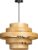 ETH Oaknut – Hanglamp – Hout – 5 Rings