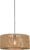 GOOD&MOJO Hanglamp Iguazu – Jute – Recht – Ø50cm – Scandinavisch,Bohemian – Hanglampen Eetkamer, Slaapkamer, Woonkamer