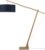 GOOD&MOJO Vloerlamp Montblanc – Bamboe/Blauw – 175x60x207cm – Scandinavisch,Bohemian – Staande lamp voor Woonkamer – Slaapkamer