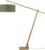 GOOD&MOJO Vloerlamp Montblanc – Bamboe/Groen – 175x60x207cm – Scandinavisch,Bohemian – Staande lamp voor Woonkamer – Slaapkamer