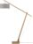 GOOD&MOJO Vloerlamp Montblanc – Bamboe/Lichtgrijs – 175x47x207cm – Scandinavisch,Bohemian – Staande lamp voor Woonkamer – Slaapkamer