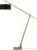 GOOD&MOJO Vloerlamp Montblanc – Bamboe/Zwart – 175x47x207cm – Scandinavisch,Bohemian – Staande lamp voor Woonkamer – Slaapkamer