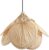 Groenovatie Palmblad Hanglamp – Handgemaakt – Naturel – ⌀42 cm