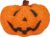 Halloween LED Pompoen verlichting – Oranje – Kunststof – 10 x 15 cm