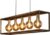 Hanglamp 45 Graden Buis Old Silver 110cm 5 Lichts