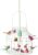 Hanglamp babykamer mintgroen met roze| kinderkamer mint hanglamp