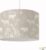 Hanglamp beige jungle dieren – lampen – 30x30x24 cm – kinder & babykamer – kunststof – wit – excl. lichtbron